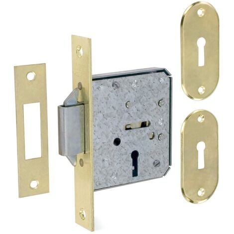 mcm cerradura embutir madera 1515-2-35 35 canto recto latonado