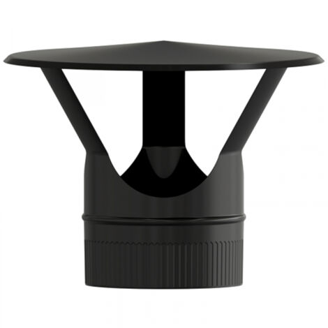 Sombrerete chino Ø12cm lacado negro