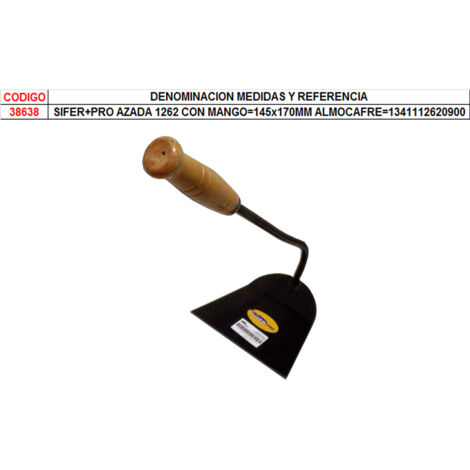 SIFER PRO AZADA 1262 CON MANGO 145x170MM ALMOCAFRE 1341112620900