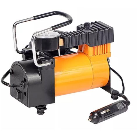HOTECHE mini-compresor 30mm 12/24v 10a , Mini compresor de aire 30mm Hoteche Corriente nominal 10A Diámetro del cilindro 30 mm Presión máxima 100 psi Cable de 3 met (1/3)