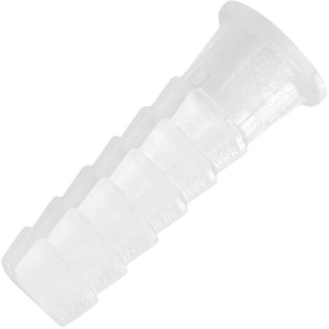WOLFPACK LINEA PROFESIONAL taco wolfpack plástico blanco    9 mm. (25 unidades)
