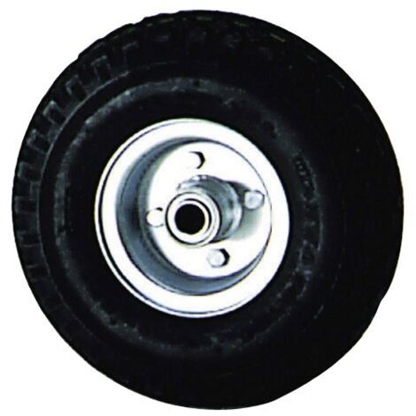 Rueda Carretilla Almacen / Sacos  Neumática Llanta Galvanizada  20 mm.