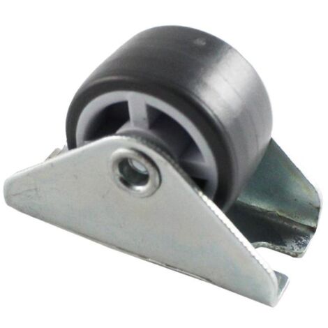 RUEDAS ALEX rueda fija  417-025-2 goma gris eje liso , Descripción
Ruedas de goma gris especialmente indicada para soportar cargas hasta 45 Kg.
Se aplica en expositores, muebles, percheros, vitrinas, 