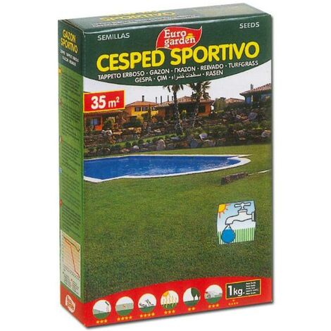 FPLUS semillas fito cesped sportivo eurogarden 1kg 04456 , semillas fito cesped sportivo eurogarden 1kg 04456