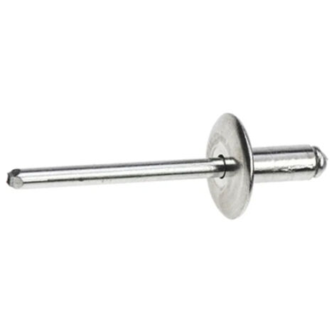 Caja de 250 remaches de aluminio cabeza ancha 14mm 4,8x14mm (1/2)