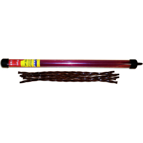 Sifer hilo desbrozadora rojo cuadrado 25 unidades 3 mm x 425 mm
