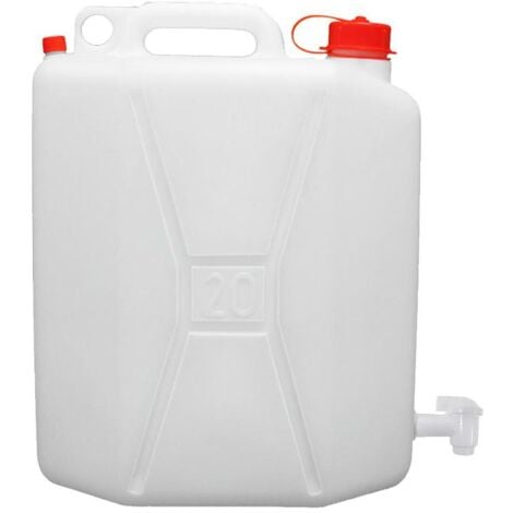 WOLFPACK LINEA PROFESIONAL bidon garrafa plastico alimentario 20 litros con grifo