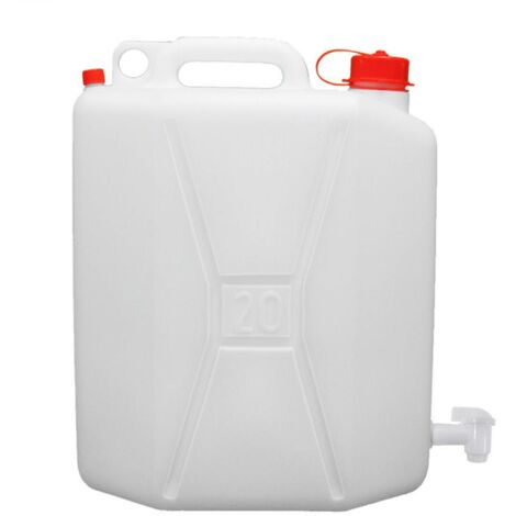 WOLFPACK LINEA PROFESIONAL bidon garrafa plastico alimentario 20 litros con grifo