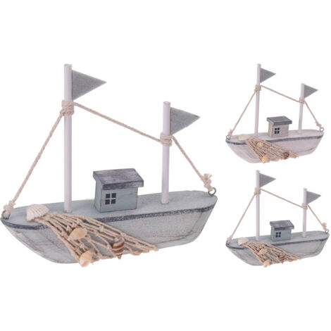 BARCO MADERA 16x14 CM SURTIDO