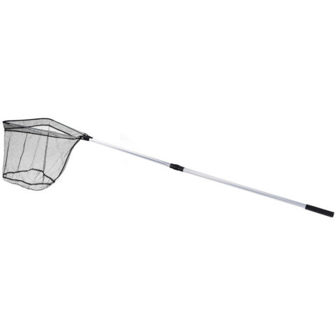 XQMAX sacadera salabre telescopico 180 cm blister , Sacadera telescópica de aluminio plegableMáximo 180 cmCabeza con soportes metálicosRed de nylon de alta calidadM