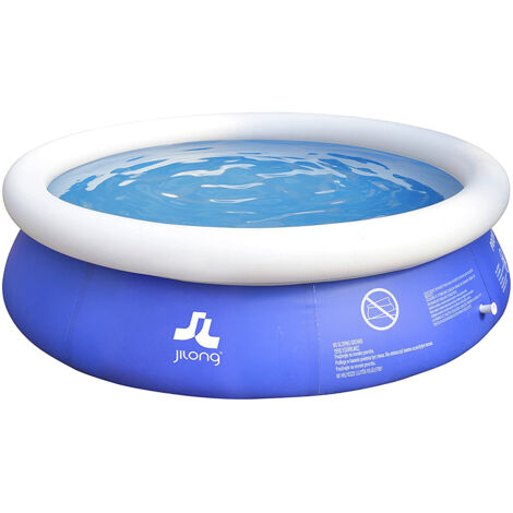 JILONG piscina set &43 depuradora 240x63 cm 10201eu , Piscina set &43 depuradora 240x63 cm 10201EULas piscinas autoportantes Prompt Set de la línea Jilong son fáciles de instalar,