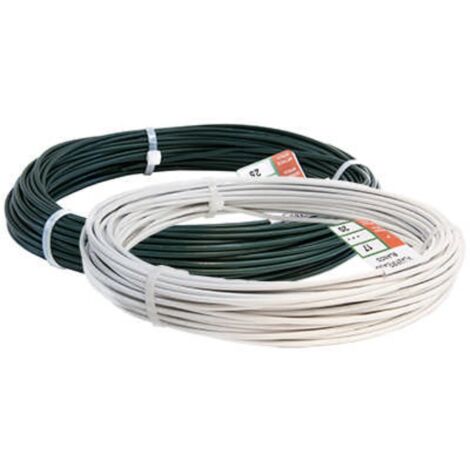 Alambre Forrado Blanco 20 m x 3mm Rollo