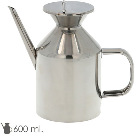 Aceitera Acero Inoxidable Modelo ""Classic"" 625ml. (1/5)
