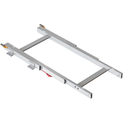emuca guías para mesa deslizante twice top, aluminio, anodizado mate (1/5)