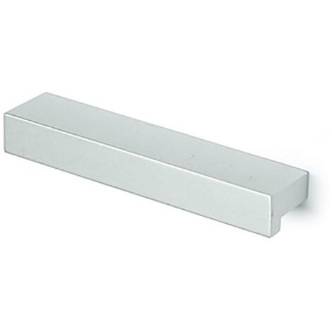 tirador zamak modelo tizam acabados negro mate, blanco mate, gris ral distancia 64 acabado gris ral