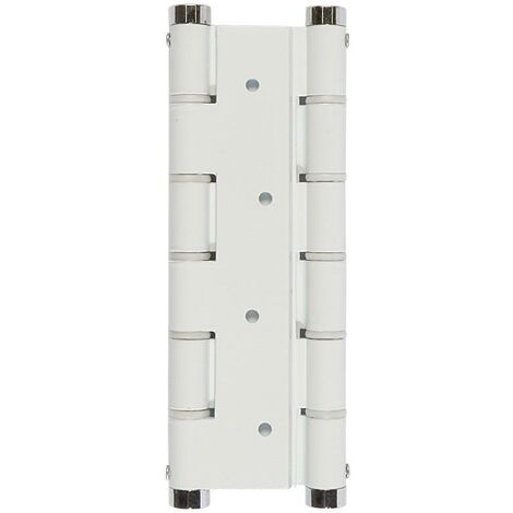 bisagra doble accion vaiven u5914 blanco  medidas 180x133x4mm.