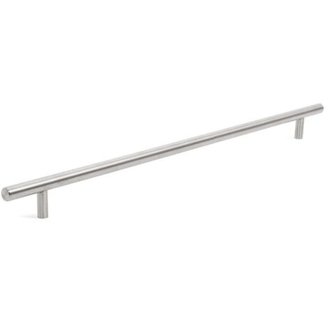 HERRAJES ALK tirador acero inox pireo distancia 384 ,