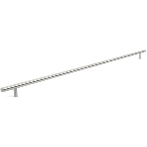 HERRAJES ALK tirador acero inox pireo distancia 640 ,
