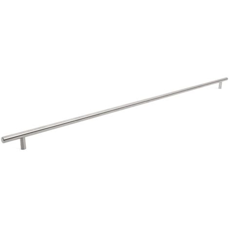 HERRAJES ALK tirador acero inox pireo distancia 896 ,