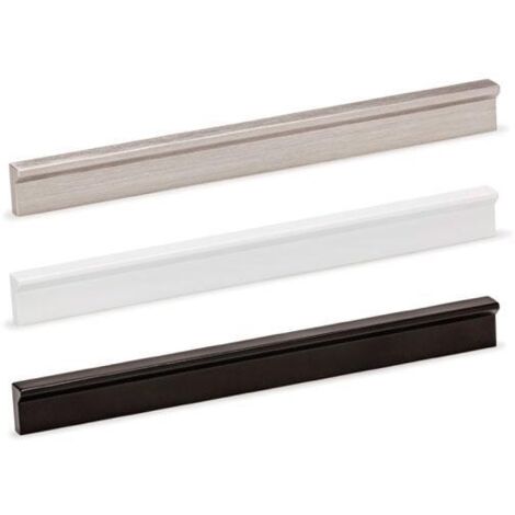 tirador aluminio modelo angle acabado cromo brillo dist. agujero dist. 256mm.