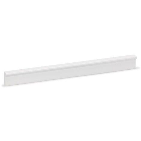 tirador aluminio modelo angle acabado blanco mate dist. agujero dist. 192mm.