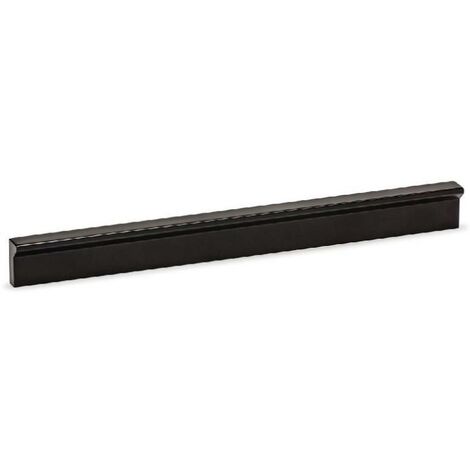tirador aluminio modelo angle acabado negro mate dist. agujero 128/160