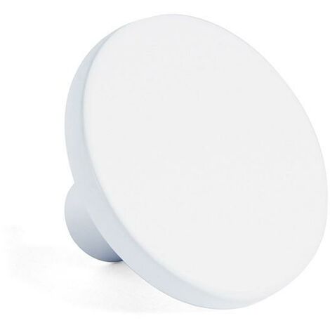 pomo zamak modelo como acabado blanco mate dist. agujero ø41