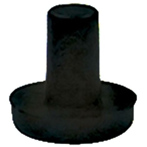 HERRAJES ALK antideslizante zen ø12 negro p/tal.d5 , ZEN Deslizante redondo de embutir. Para taladros Ø5Material: plásticoAcabado: negroCon espiga