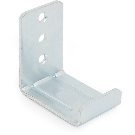 Q&Q soporte larguero cama nepal 50 -forma j- , Soporte para larguero de cama en forma de J.Disponemos de descuentos por volumen.Herraje para mueble de hierro con f