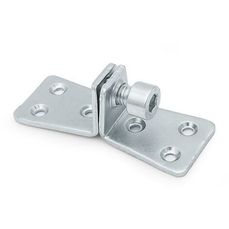 union doble tensor hamburgo 1006 zincado con tornillo allen din 912 m8x16mm.