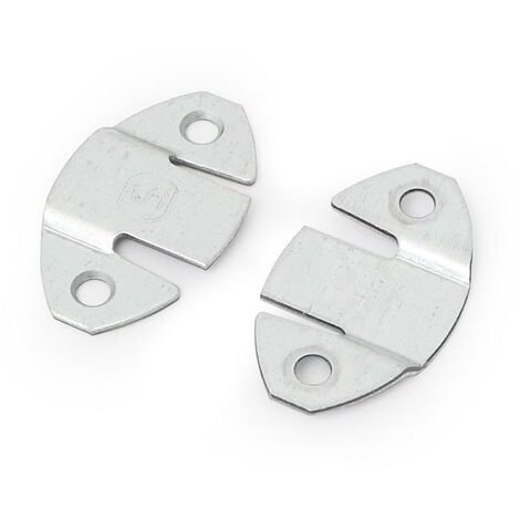 HERRAJES ALK placa enganche modulos ovalado 42x26 , 0CIENTOS