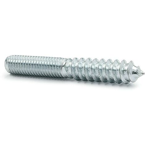 UCAFIX esparrago 2 roscas 10-60 zincado , El ESPARRAGO 2 ROSCAS 10-60 ZN es un elemento de fijación cilíndrico, de acero, con dos roscas, ideal para unir pie (1/2)