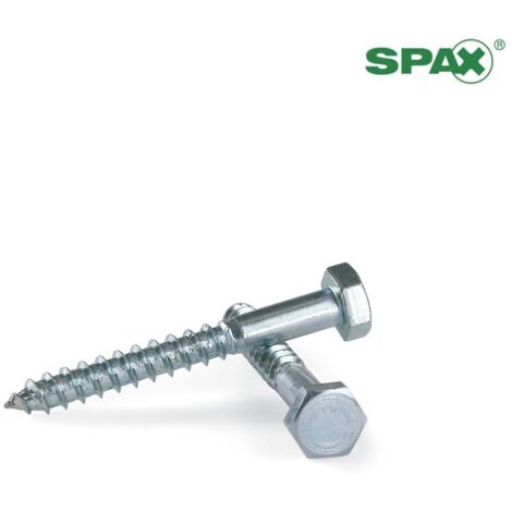 Tornillo Cabeza Hexagonal Din571 Cincado 8 X 100 Mm 100 Uds