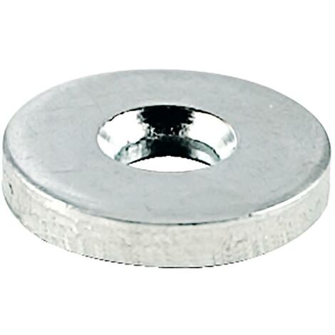 DUVER placa hierro aran ø15 g.2,5mm zincado para imán , 0CIENTOS (1/2)