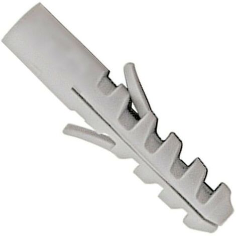 FIXTAC taco dos patas nylon gris liso med.taco 8-40 (caja 100)