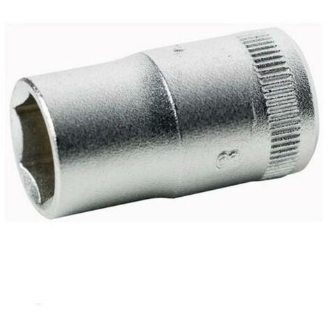 llave vaso cuadradillo 1/2'' boca hexagonal serie corta metrica m-30