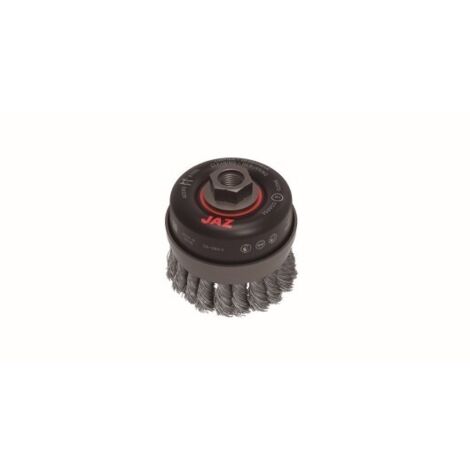 Cepillo Taza Alambre Trenz Acero Gris M14 Ø80Mm Tt0801Km14
