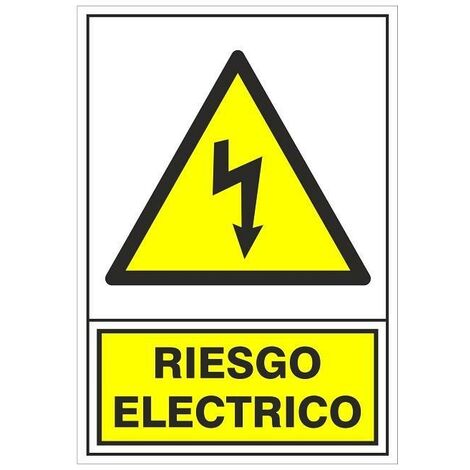 DUVER señal 312 plast.420x297''riesgo electric'' , 0UNIDADES (1/2)