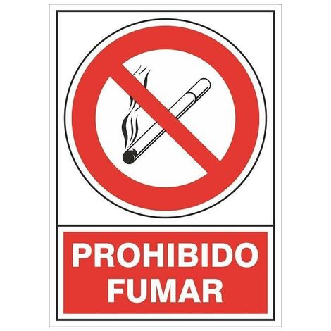 DUVER señal 400 plast.420x297''prohibido.fumar'' , 0UNIDADES (1/2)