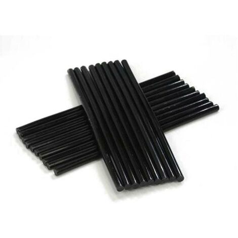 SIMES barra cola adhesiva termofusible 12mm negra 12x300mm , 0KILOGRAMOS