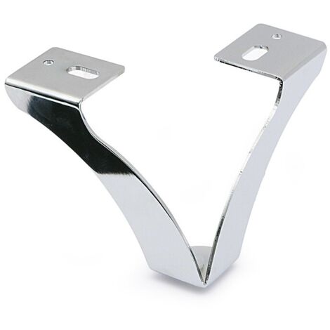 Q&Q pata metálica vinet acabado cromo altura (h) 100 , La Pata Metálica Vinet es un componente esencial para muebles y sofás, fabricada en metal y diseñada c (1/5)
