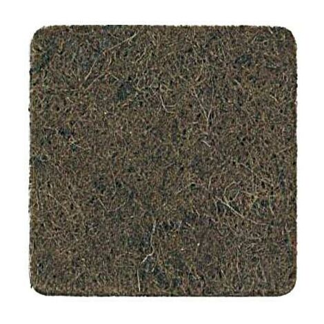 HERRAJES ALK fieltro adhesivo cuadrado c20 marron (150pcs) , El FIELTRO ADHESIVO CUADRADO c20 MARRÓN es un producto esencial para proteger tus muebles y suel (1/3)