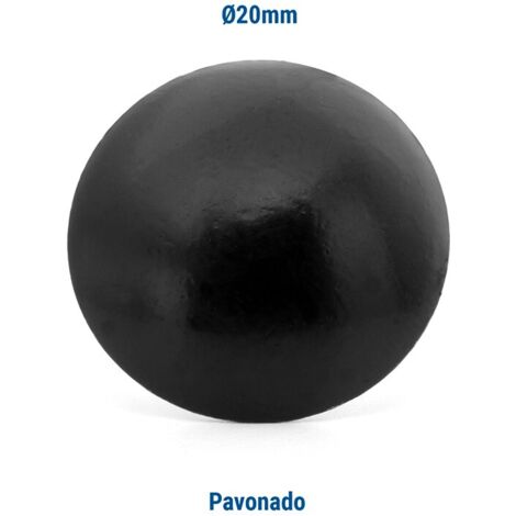 HEICO tachuela lisa hierro ø20 acabado pavonado (caja 100) , · Acabado latonado, niquelado, bronceado, bronceado, bronce renacimiento,pavonado, plata vieja, latón antiguo