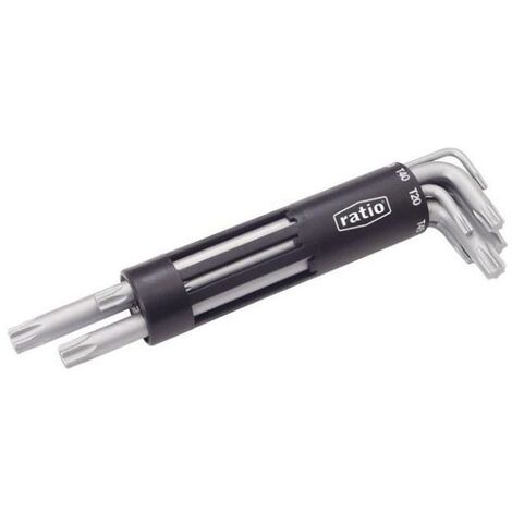 RATIO jgo.8 llaves torx acodada t10-t50 , 0BLISTER , RATIO jgo.8 llaves torx acodada t10-t50 , 0BLISTER