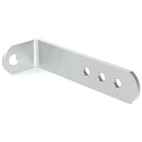 HERRAJES ALK escuadra pletina trifori 70x23x25 zincado , 0CIENTOS (1/5)