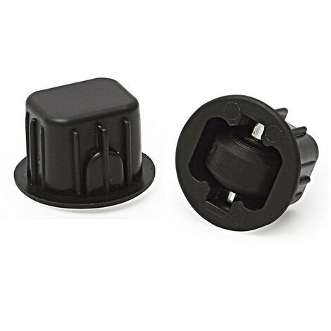 Q&ampQ base fija embutir cassone a-2 aro de goma ø20 negro ,   La base fija embutir Cassone A-2 aro de goma Ø20 negro sirve de soporte estable a muebles (1/2)