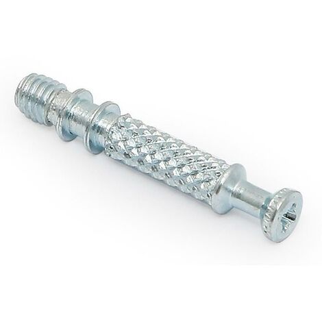 HERRAJES ALK tirante excentrica m6 7-42 zincado i34 , El tirante excéntrica M6 de la marca ALK es un componente de unión en muebles.