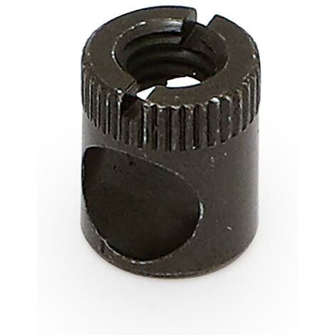 HERRAJES ALK anclaje embolo d10-17 m6 sp22 zn.negro , 0CIENTOS