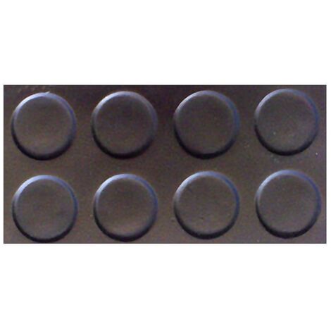 WURKO pavimento goma circulo negro 1,20 x3mm rollo 10 m , Rollo de pavimento de goma de 3mmCirculos negrosAltura 1,20 metrosRollo de 10 metrosMultiples usos ,automo (1/2)