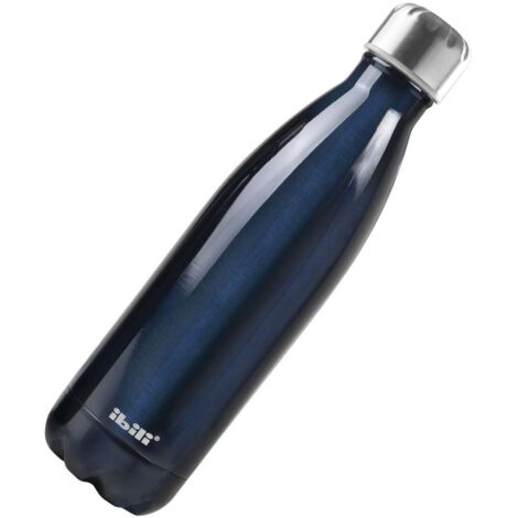 ibili botella termo doble pared 0.350 l 7øx21.5 cm azul 758435b (1/2)